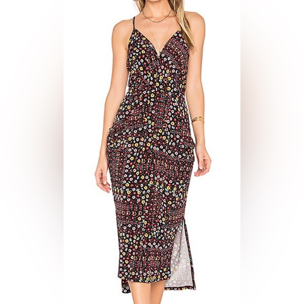 BCBG Floral Maxi Dress XXS